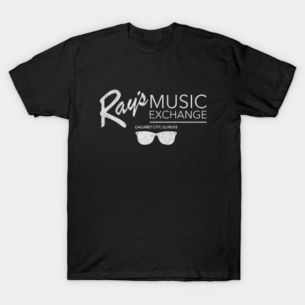 Ray's Music Exchange - Calumet City, Illinois - vintage logo T-Shirt by BodinStreet